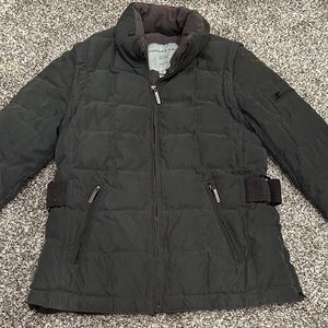 Women's Horseware Covertible Black Puffer Jacket